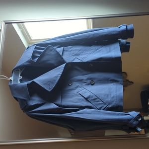 Theory double breasted light weight jacket